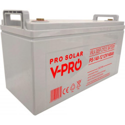 AKUMULATOR VOLT POLSKA DEEP CYCLE VPRO SOLAR 12V 140AH VRLA BEZOBSŁUGOWY