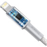KABEL USB-C / Lightning iPhone Baseus Cafule CATLGD-02 1m 20W PD Quick Charging BIAŁY W OPLOCIE