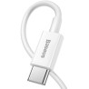 KABEL USB-C / Lightning iPhone Baseus Superior CATLYS-A02 1m 20W PD Quick Charging BIAŁY PREMIUM