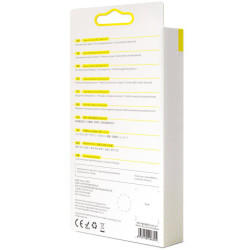KABEL USB-A / Lightning iPhone Baseus Cafule CALKLF-RG1 300cm Apple 2A CZARNO-SZARY W OPLOCIE