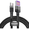 KABEL USB-A / USB-C Baseus Cafule CATKLF-PG1 100cm SuperCharge 40W 5A QC 3.0 W OPLOCIE