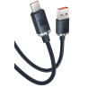 KABEL USB-A / USB-C Baseus Crystal CAJY000401 120cm 100W 6A QC 3.0 W OPLOCIE PREMIUM