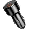 ŁADOWARKA SAMOCHODOWA Baseus Magic CCMLC20C-01 45W 6A 1x USB-A 1x USB-C QC 3.0