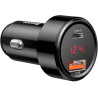 ŁADOWARKA SAMOCHODOWA Baseus Magic CCMLC20C-01 45W 6A 1x USB-A 1x USB-C QC 3.0