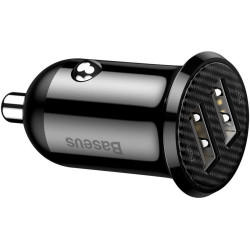 ŁADOWARKA SAMOCHODOWA Baseus Grain Pro CCALLP-01 24W 4.8A 2x USB-A