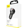ŁADOWARKA SAMOCHODOWA Baseus Digital Display CCBX-0G 24W 4.8A 2x USB-A CZARNA