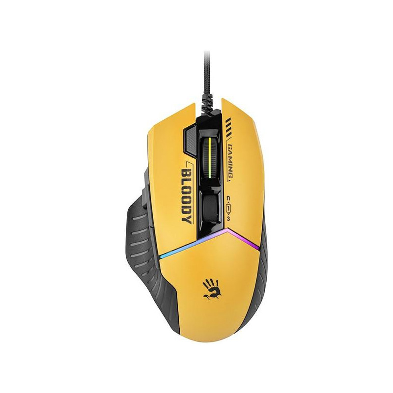 Mysz przewodowa A4tech Bloody W95 Max USB Sports Lime
