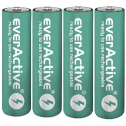 Akumulatorki AAA / R03 Ni-MH everActive 550mAh Infinity Line 3000 cykli (blister 4 szt.)