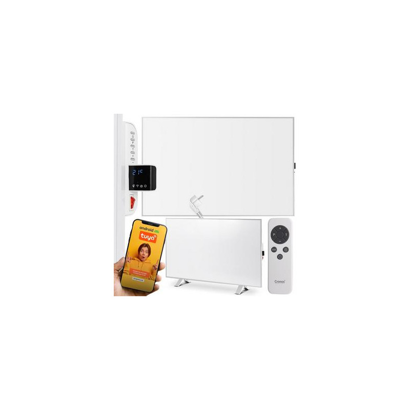 Panel grzewczy IR CRONOS Synthelith PRO CRP-980TWP Grey