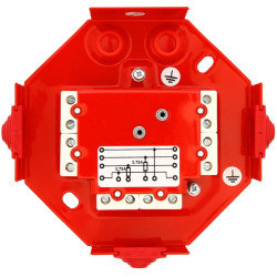 Puszka instalacyjna przeciwpożarowa W2 PIP-3AN 0,75A
