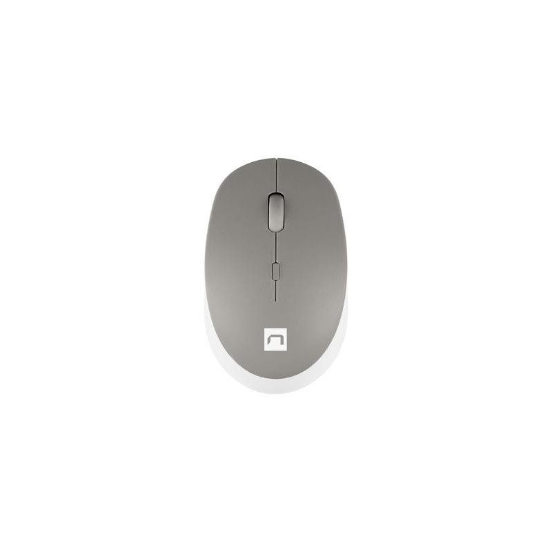 Mysz bezprzewodowa Natec Harrier 2 1600dpi Bluetooth biało-szary