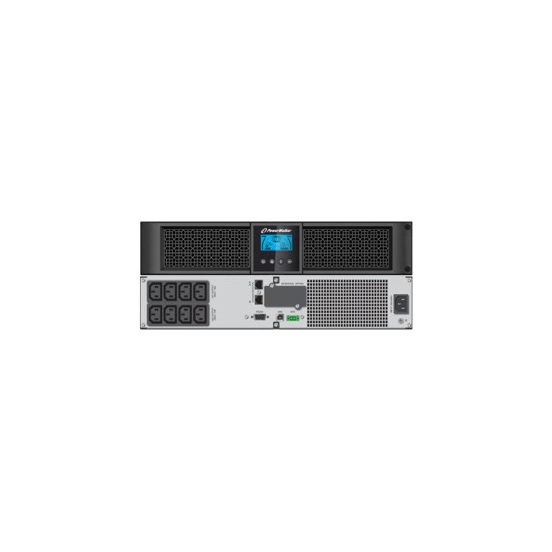 ZESTAW AWARYJNEGO ZASILANIA UPS PowerWalker VI 1000 RT HID + BATTERY PACK P36R-6x9Ah