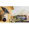 Kamera IP bezprzewodowa 4G LTE obrotowa z panelem solarnym Orllo TZ1 PRO