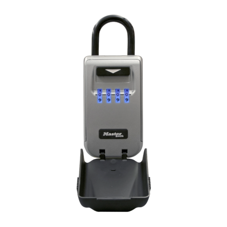 Skrytka na klucze z możliwością zawieszenia i szyfrem podświetlona Master Lock 5424EURD