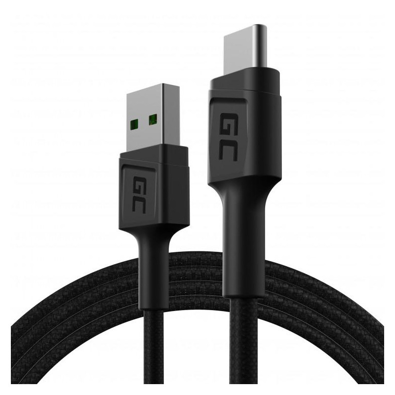 KABEL USB-A / USB-C Green Cell POWERSTREAM 120cm ULTRA CHARGE QUICK CHARGE 3.0 KABGC22