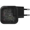 ŁADOWARKA SIECIOWA Green Cell POWERGAN 65W 2xUSB-C 1xUSB-A CHARGC08W
