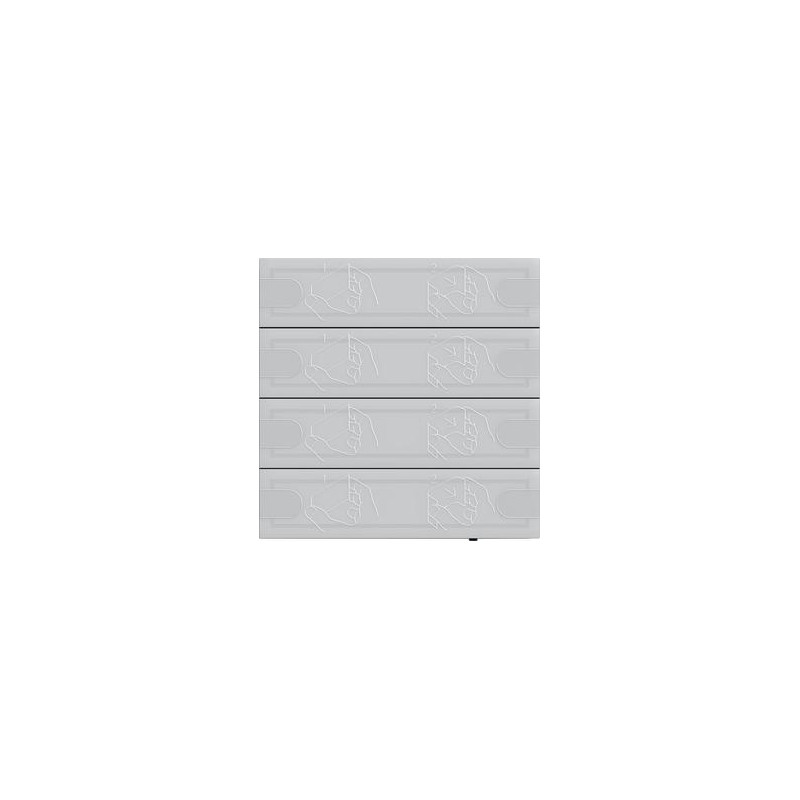 GIRA czujnik przyciskowy 4 Komfort 4x KNX TS4 antracytowy 5004028
