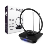 Antena pokojowa DVB-T2 Spacetronik Locus TV zasilacz 45dB