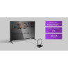 Antena pokojowa DVB-T2 Spacetronik Locus TV zasilacz 45dB