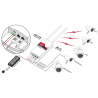 ROUTER LTE / 4G / 3G ZEWNĘTRZNY CAMSAT GLOBALCAM-4.5G 2PoE