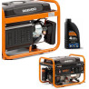 ZESTAW AGREGAT PRĄDOTWÓRCZY DAEWOO GDA 3500E 3.2kW + GENERATOR OIL SAE 10W-30 DWO 600