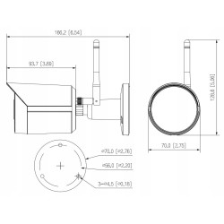 KAMERA IP DAHUA IPC-HFW1430DS-SAW-0280B