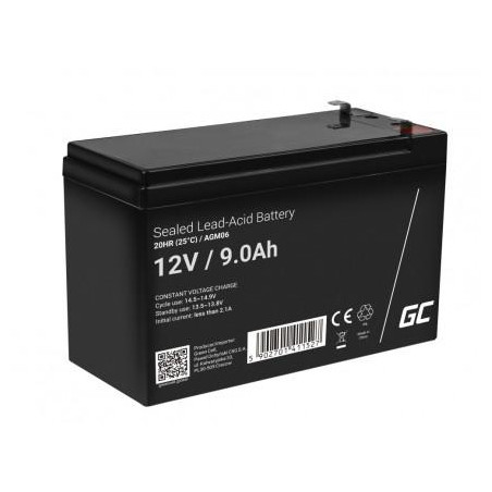 AKUMULATOR AGM Green Cell VRLA 12V 9Ah
