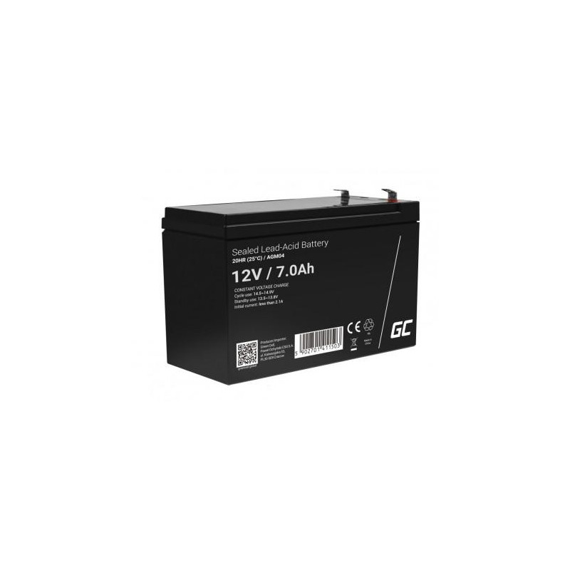 AKUMULATOR AGM Green Cell VRLA 12V 7Ah