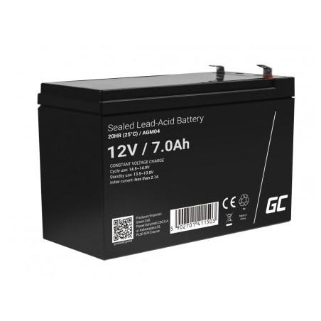 AKUMULATOR AGM Green Cell VRLA 12V 7Ah
