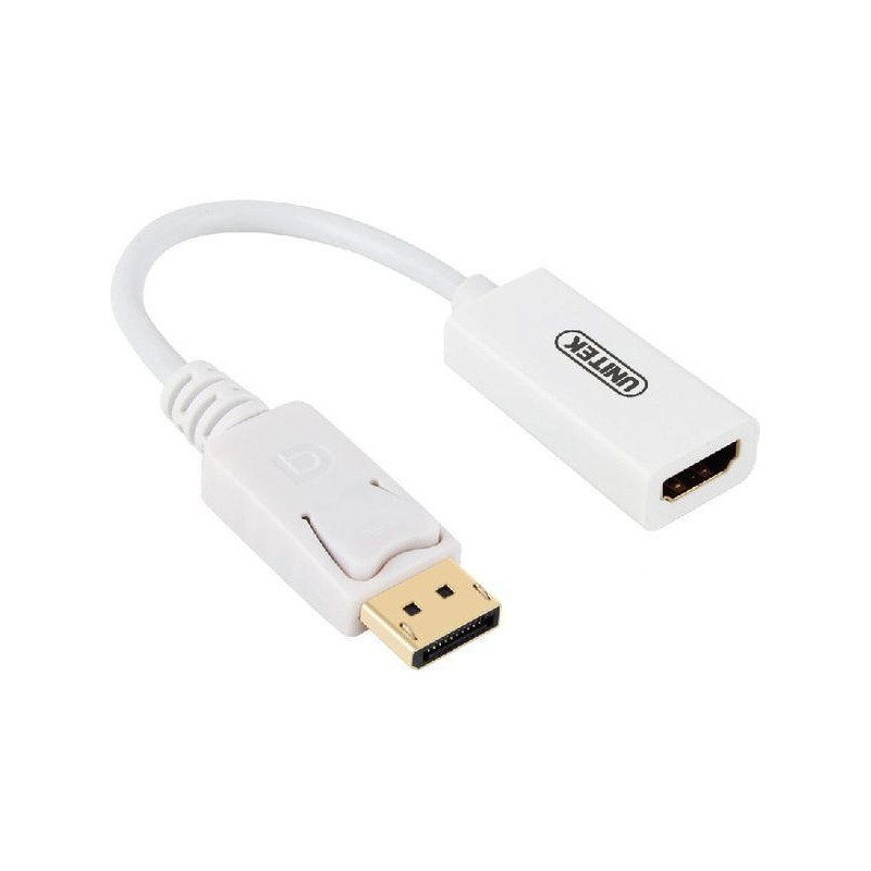 Adapter Unitek DisplayPort 1.2 na HDMI 1.4