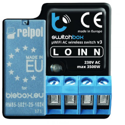 Moduł przekaźnikowy switchbox v3 Blebox