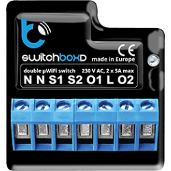 Przełącznik Blebox SwitchBoxD WiFi 230V