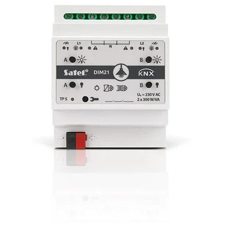 SATEL KNX 2-kanałowy aktor ściemniający KNX-DIM21