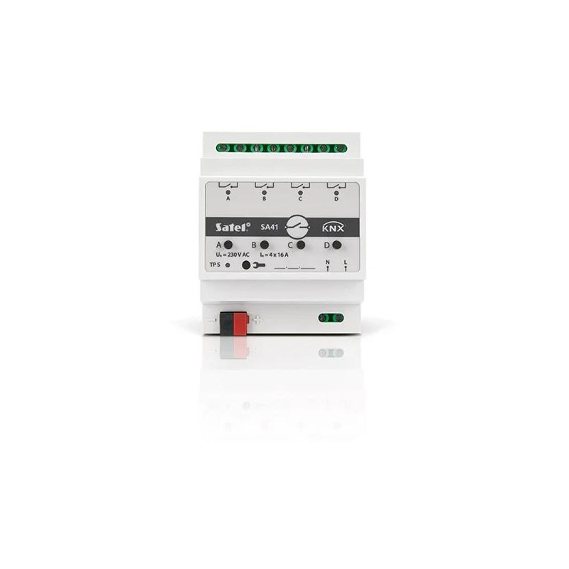 SATEL KNX 4-kanałowy aktor przełączający KNX-SA41
