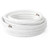Rura Miedziana w otulinie 3/8 krąg 25 m Tivento Flex