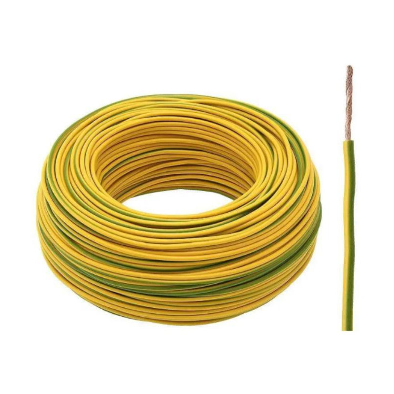 Przewód linka LgY 1x16 16mm2 ŻÓŁTO-ZIELONY ELEKTROKABEL 100m