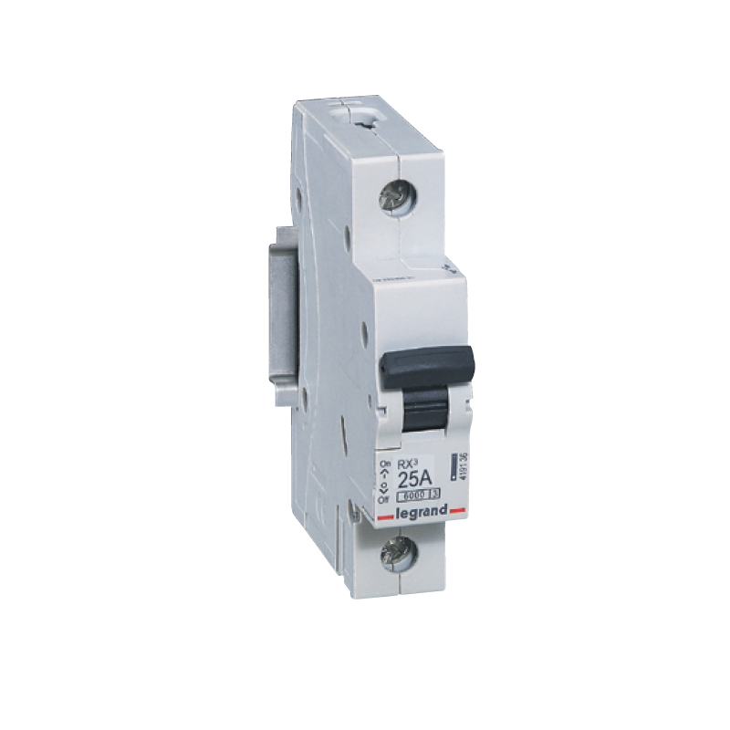 Wyłącznik nadprądowy 1P B 25A 6kA AC S301 B25 RX3, Legrand