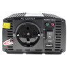 PRZETWORNICA NAPIĘCIA Green Cell 24V / 230V 300W/600W MODYFIKOWANA SINUSOIDA