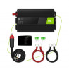 PRZETWORNICA NAPIĘCIA INWERTER Green Cell 12V / 230V 500W/1000W MODYFIKOWANA SINUSOIDA INV03DE