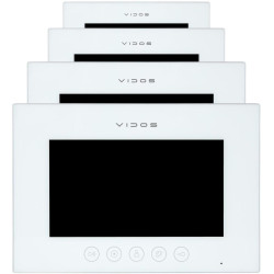 WIDEODOMOFON VIDOS X 4xM11W-X/S11-4