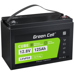 AKUMULATOR LITOWO-ŻELAZOWO-FOSFORANOWY LiFePO4 Green Cell 12V 125Ah