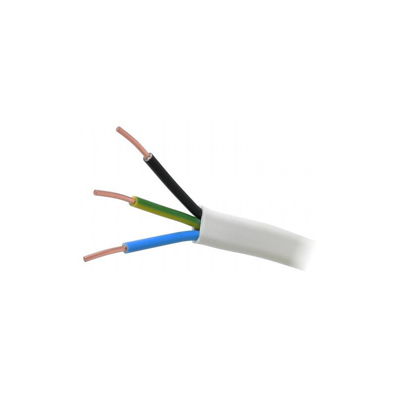 Przewód elektryczny drut płaski YDYp 450/750V 3x1,5mm2 100m MERCOR