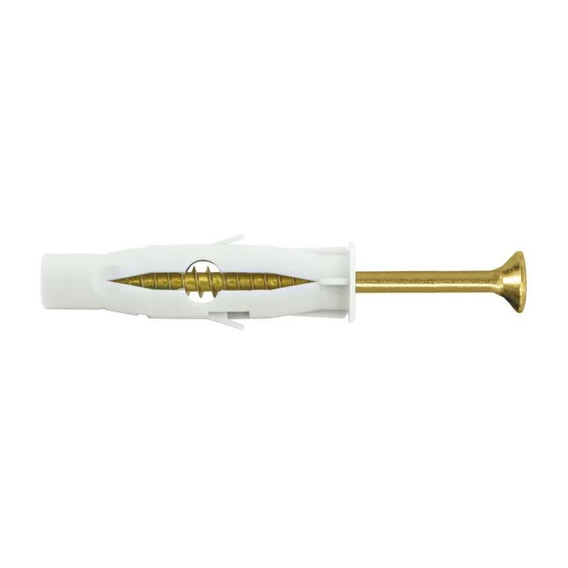 KOŁEK UNIWERSALNY RU-06045 6x35mm Z WKRĘTEM Z ŁBEM STOŻKOWYM 3,5x45mm 100szt.