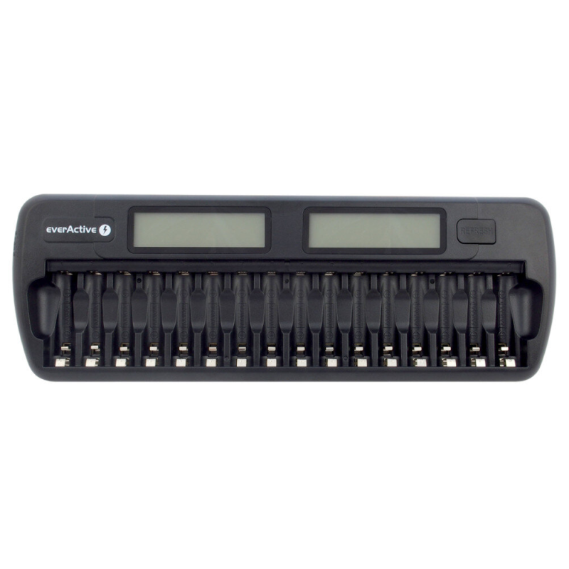 Ładowarka do 16 akumulatorków AA / AAA everActive NC-1600