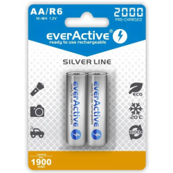 Akumulatorki R6 / AA Ni-MH everActive 2000mAh (box 2 szt.)
