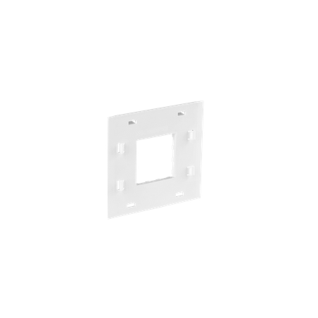 Support podwójny 2M pod gniazda do listew elektroinstalacyjnych 90x60 lub 90x40 (1szt.)