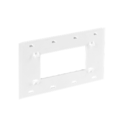 Support poczwórny 4M pod gniazda do listew elektroinstalacyjnych 90x60 lub 90x40 (1szt.)