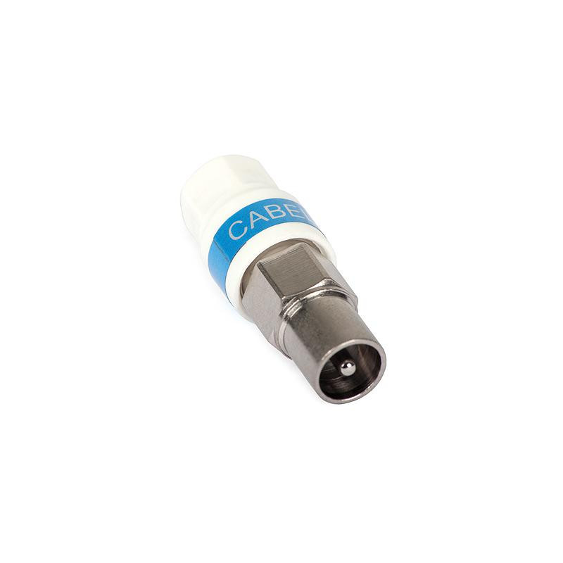 Wtyk antenowy IEC Cabelcon na przewód RG-6/Triset-113 "Self-Install"