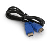 Kabel HDMI-HDMI Opticum Standard Blue 120 - 1.2m (v1.4)
