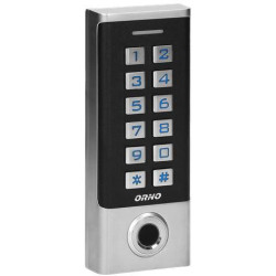 Zamek szyfrowy ORNO OR-ZS-823 z czytnikiem lini papilarnych oraz czytnikiem RFID